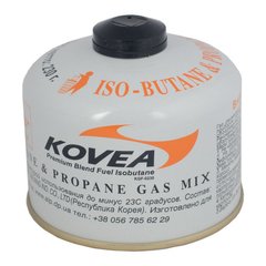 Kovea (230g) Screw Type Gas Canister, White, Gas bag