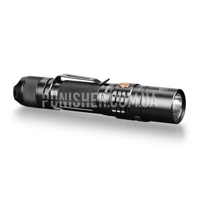 Fenix UC35 V2.0 Cree XP-L HI V3 Flashlight, Black, Flashlight, Accumulator, Battery, White, 1000