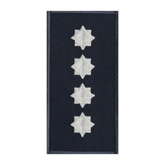 Shoulder-strap SESU Captain with Velcro, Navy Blue, SSES, Captain