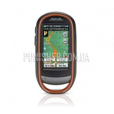 GPS навігатор Magellan eXplorist 710 (Був у використанні), Срібний, Кольоровий, Сенсорний, GPS, Bluetooth, Wi-Fi, Навігатор