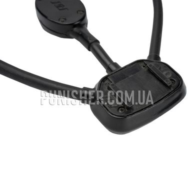 Low Noise Headset for PRC-148 10 pin Maritime, Black