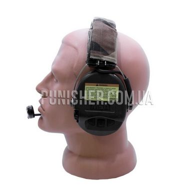 MSA Sordin Supreme Pro Left-hand headset, Olive, Neckband, Single