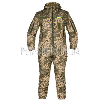 Зимовий костюм ТТХ Softshell MM14 з утеплювачем, ММ14, S (46)