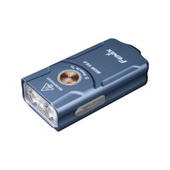 Фонарь наключный Fenix E03R V2.0, Синий, Ручный, USB, Белый, Красный, 500