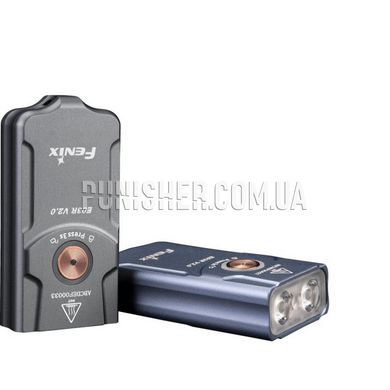 Fenix E03R V2.0 Flashlight, Blue, Flashlight, USB, White, Red, 500