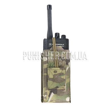 Warrior Assault System Adjustable Radio Pouch Laser Cut, Multicam, Motorola 4400/4600, Cordura