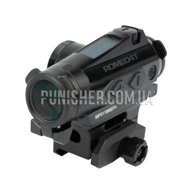 Sig Sauer Romeo4T 1x20mm Compact Red Dot Sight, Black, Collimator, 1x, 2 MOA