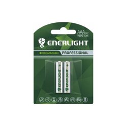 Enerlight Professional AAA 1000 мАч Ni-MH 2 pcs Battery, Silver, AAA