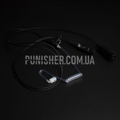 ACM Concealed Wear Headset for Motorola DP3441 Radio, Black