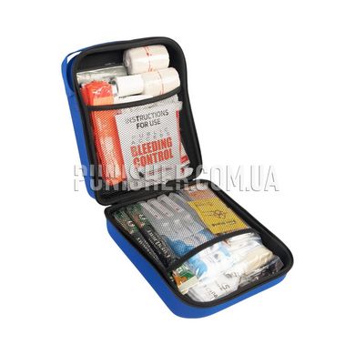 Комплект медичний NAR Home Preparedness First Aid Kit, Синій, Бинт для тампонади, Бинт еластичний, Медичні ножиці, Термоковдра, Турнікет, Шина