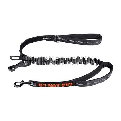 OneTigris Dog Leash 17 with Car Safety Seatbelt, Black