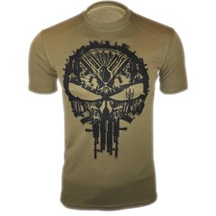 Kramatan Punisher T-shirt, Coyote Brown, Medium
