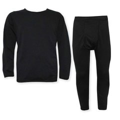 ECWCS Gen III Level 1 LEP SPEAR Thermal Underwear set (Used), Black, Medium Regular