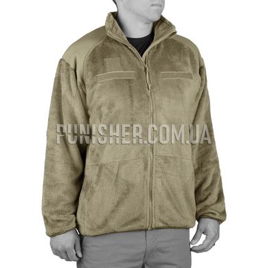 Propper Gen III Polartec Fleece Jacket, Tan, Large Regular