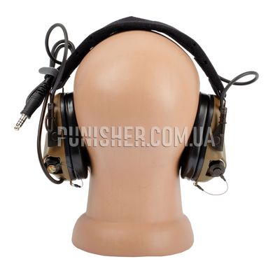 Earmor M32X Mark 3 MilPro M-Lok Headset, Coyote Brown, Headband, With adapters, 22, Single