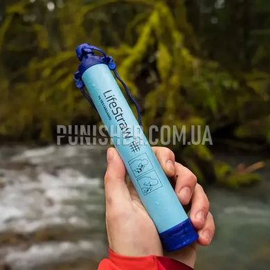 Фільтр для води Lifestraw Personal Water Filter, Блакитний, Аксесуари