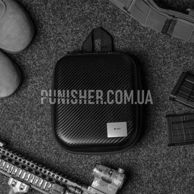 Earmor S16 Headset Hard Case, Black, Headset, Pouch
