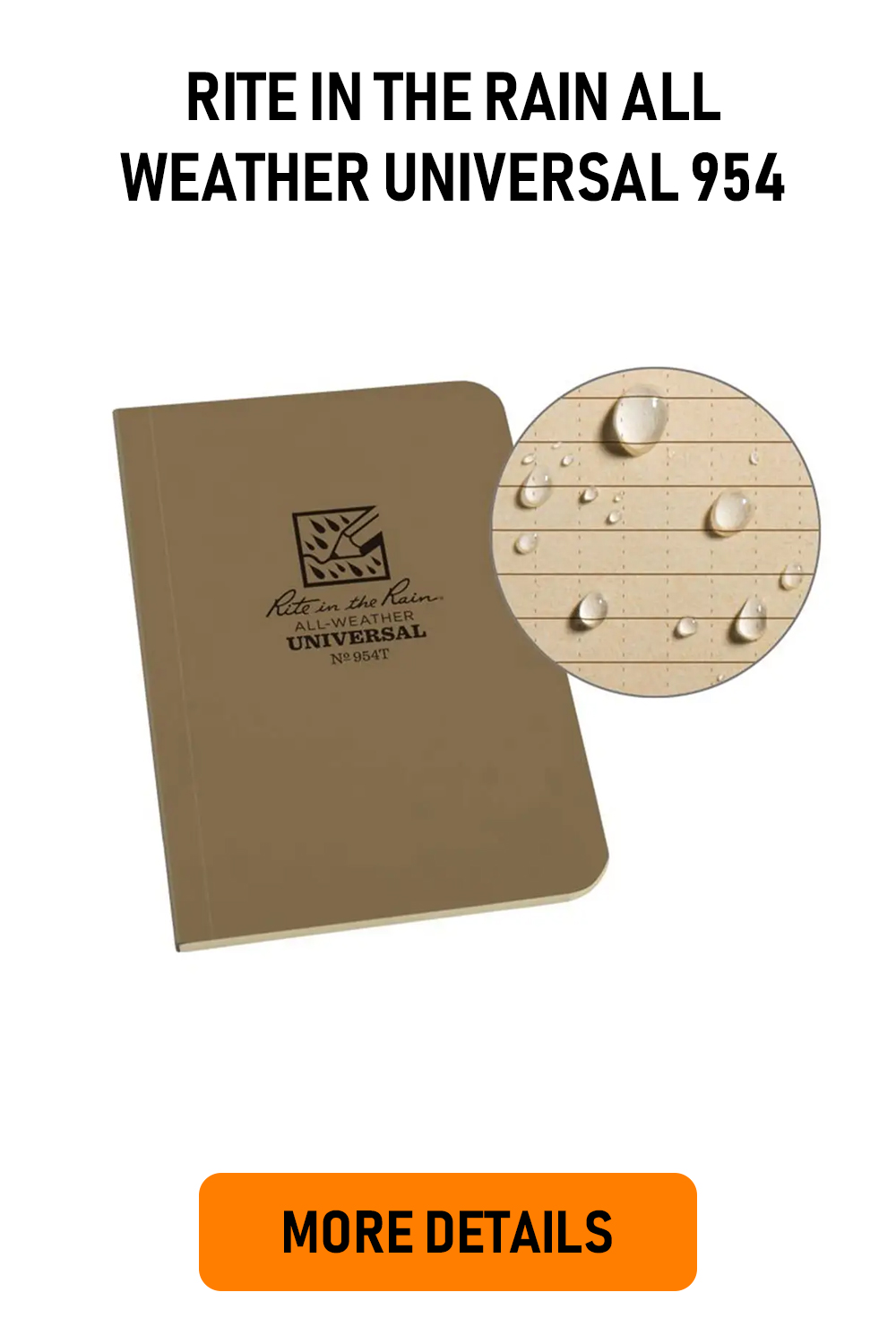 Rite In The Rain All Weather Universal 954 Notebook