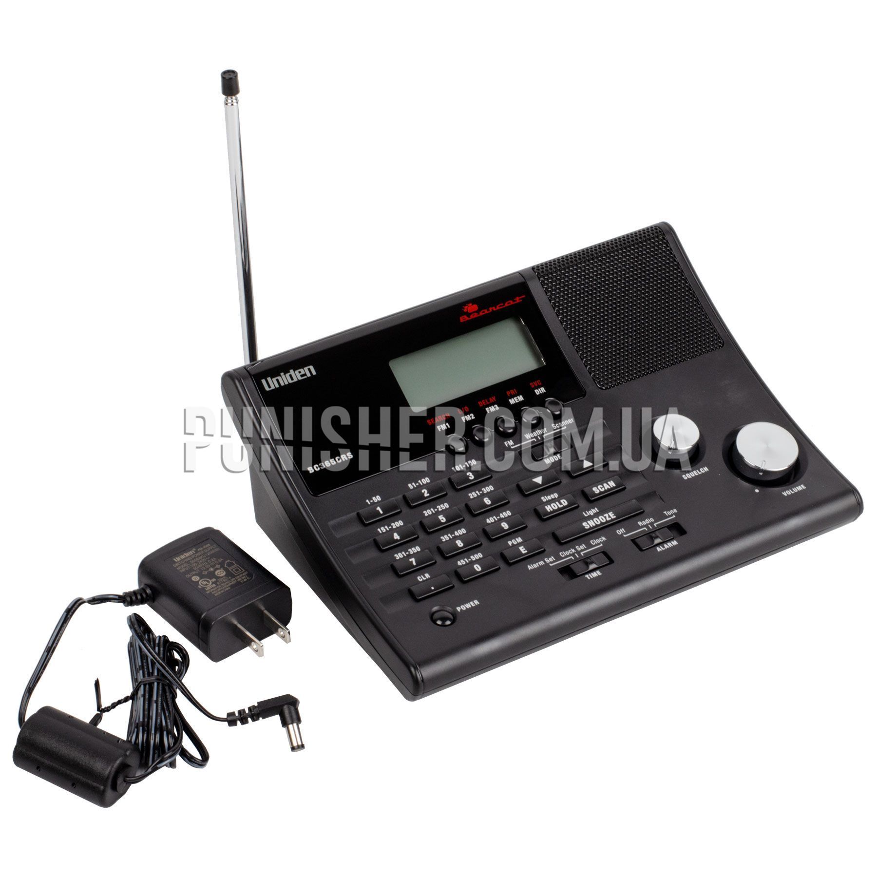 Аналоговий радіосканер Uniden BC365CRS Analog Radio Scanner Чорний ...