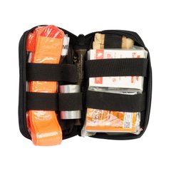 NAR Out-Pak Kit Basic, Black, Elastic bandage, Medical rolled gauze, Heating blanket, Turnstile