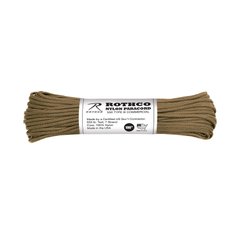 Rothco G.L.Plus Nylon Paracord Type III 550 30m, Coyote Brown