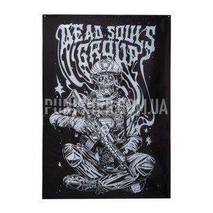 Dead Souls Group Toxic Flag, Black