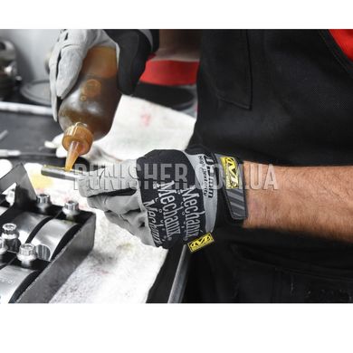 Mechanix Specialty 0.5mm Black Gloves, Grey/Black, Small
