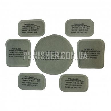 Zorbium Action Pad (ZAP) 7-Pad, Foliage Green, Protective pillow