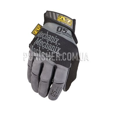 Перчатки Mechanix Specialty 0.5mm Black, Серый/Черный, Small