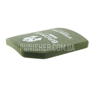 Комплект бронеплит Bronyx CAP6 (НВМПЭ+SiC) 6 класс Large, Olive, Бронепластины, 6, Large, Керамика, Сверхвысокомолекулярный полиэтилен