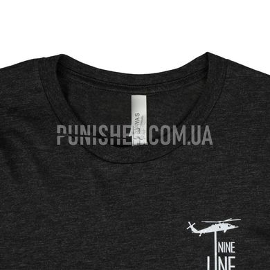 Nine Line Apparel TRL Flag Schematic T-Shirt, Black, Small