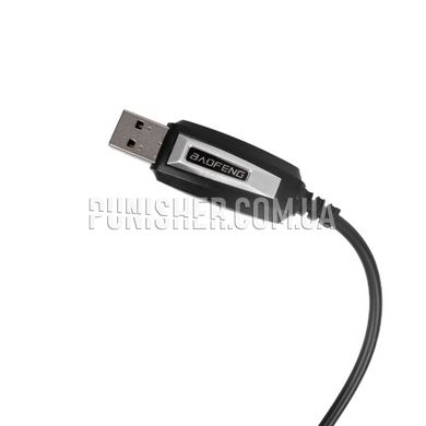 Baofeng USB Radio Programming Cable, Black, Radio, Programming cable, Kenwood/Baofeng