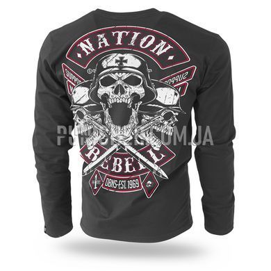 Лонгслів Dobermans Aggressive Nation Rebell, Чорний, Large