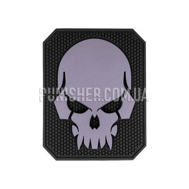 Emerson PirateSkull PVC Patch, Purple, PVC