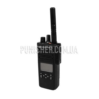 Портативна радіостанція Motorola DP4600 UHF 403-527 MHz (Було у використанні), Чорний, UHF: 403-527 MHz