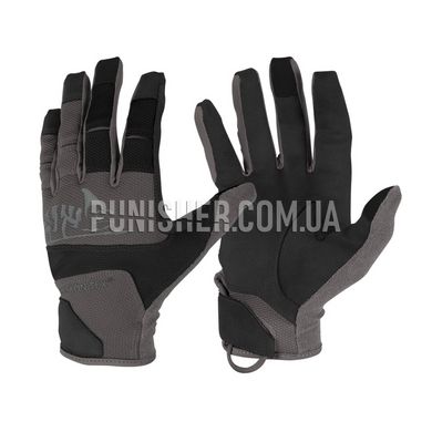 Перчатки Helikon-Tex Range Tactical, Серый/Черный, Small