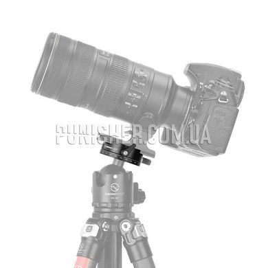 Швидкознімний панорамний затискач Sunwayfoto PC-58L Arca Swiss 58 мм з важільним фіксатором 3/8", Чорний, Затискач
