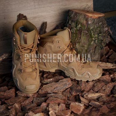 Lowa Zephyr MK2 GTX MID Tactical Boots, Coyote Brown, 7.5 R (US), Demi-season