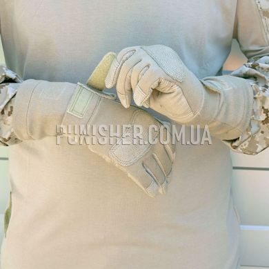 Тактичні рукавички Ansell ActivArmr FROG Combat GEC з кевларом, Tan, Small