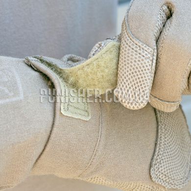 Тактические перчатки Ansell ActivArmr FROG Combat GEC с кевларом, Tan, Small