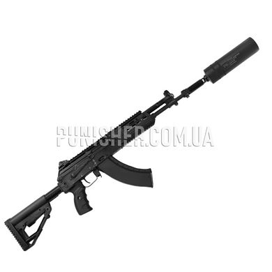 Titan FS-T2Fv2 Military Silencer, Caliber 7.62 mm, Black, Silencer, AK-47, AKM, 8