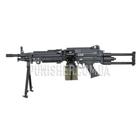Кулемет тренувальний M249 PARA страйкбольний Specna Arms Чорний