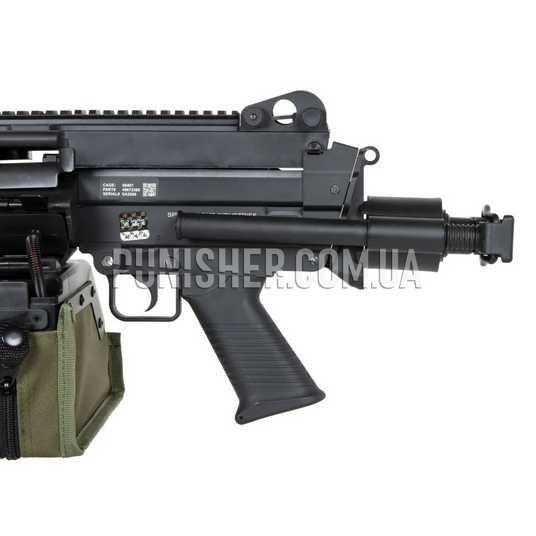 Кулемет тренувальний M249 PARA страйкбольний Specna Arms Чорний