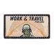 PSDinfo "Work and Travel Baghdad" embroidery Patch 2000000120133 photo 1
