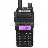 Радіостанція Baofeng UV-82 MK3 UHF/VHF з шнурком Mirkit, Чорний, VHF: 136-174 MHz, UHF: 400-520 MHz