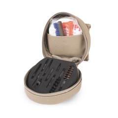 Набор Otis 9mm Pistol Military Cleaning System Kit для чистки оружия, Coyote Brown, 9mm, Наборы для чистки