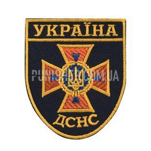 Шеврон ДСНС малий, Navy Blue, ДСНС