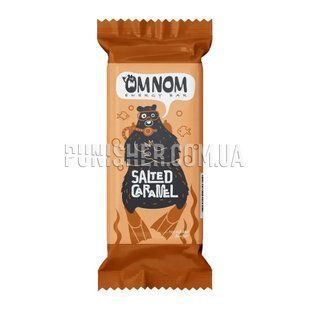 Батончик энергетический ЇDLO OMNOM соленая карамель, Батончики энергетические
