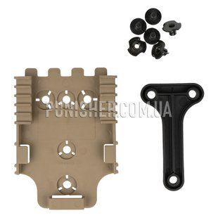 Пластина Safariland 6004-22 Quick Locking System - Receiver Plate, DE, Універсальна