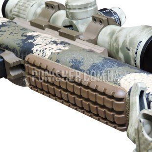 Противоскользящая накладка Shadow Tech PIG Skin Barricade Pad 15,3 х 3,8 см на оружие, Coyote Brown, Накладка